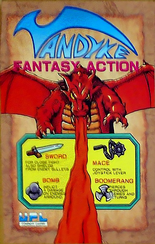 Vandyke (Japan) Arcade Game Cover